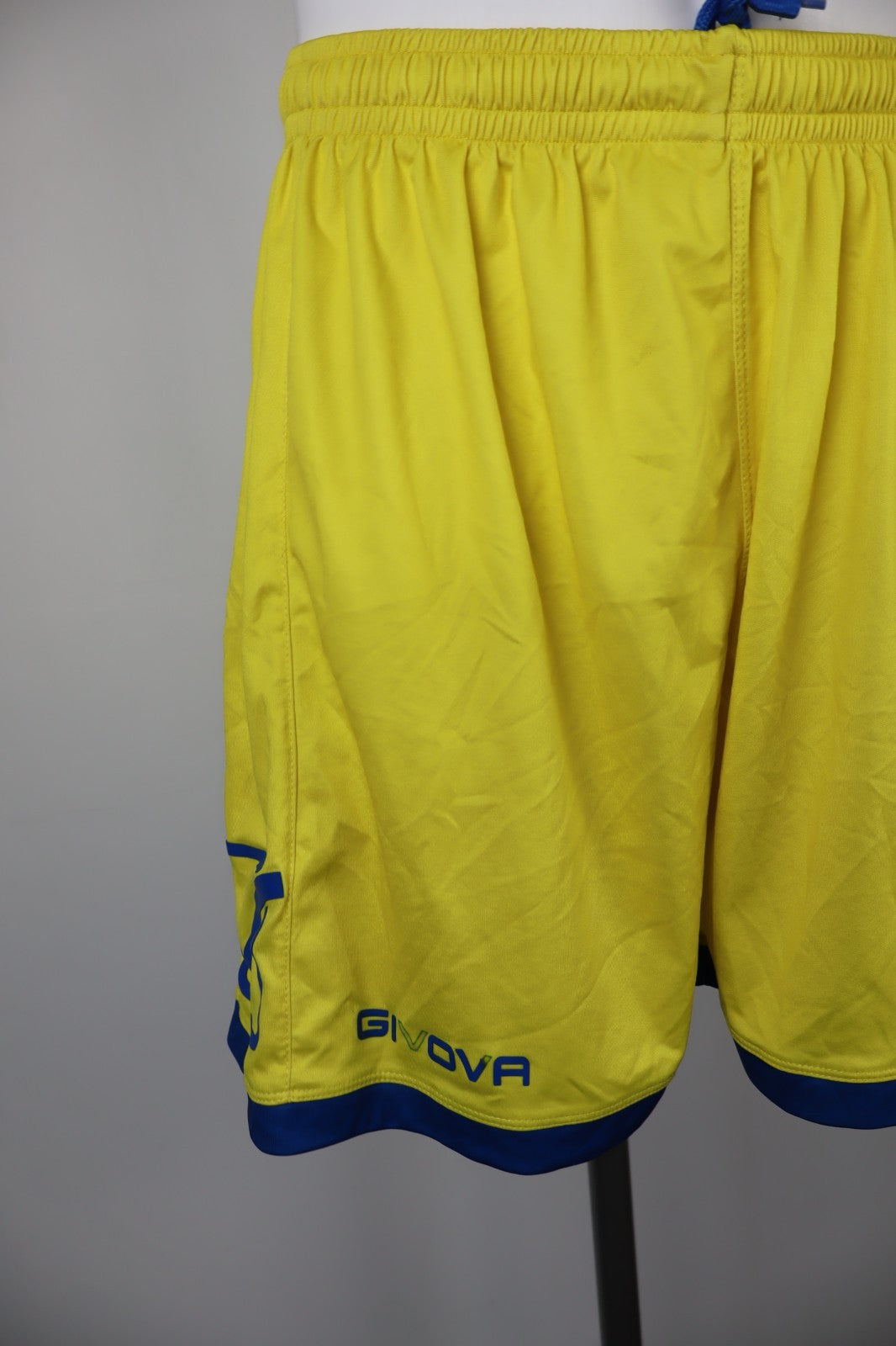 GIVOVA CHIEVO VERONA PANTALONCINI CALCIO SPORT UOMO TG L VINTAGE MEN SHORTS