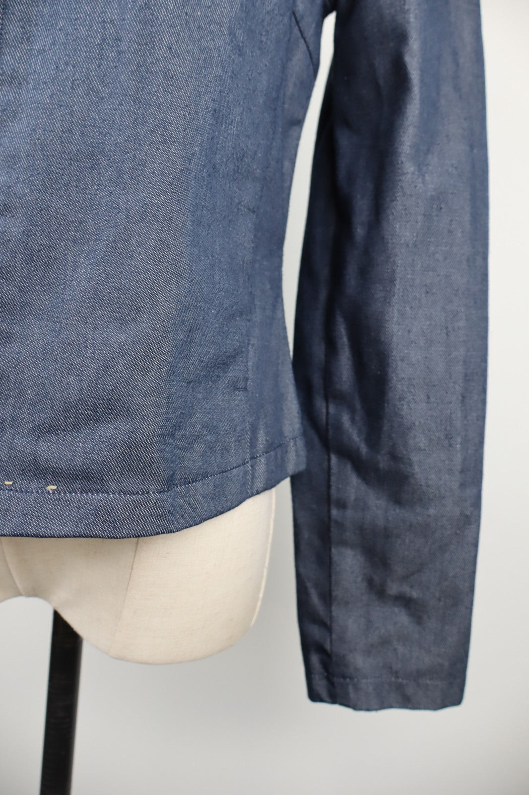 LEVI'S STAPREST GIUBBINO JEANS DENIM DONNA S WOMAN CASUAL VINTAGE JACKET LEGGERO