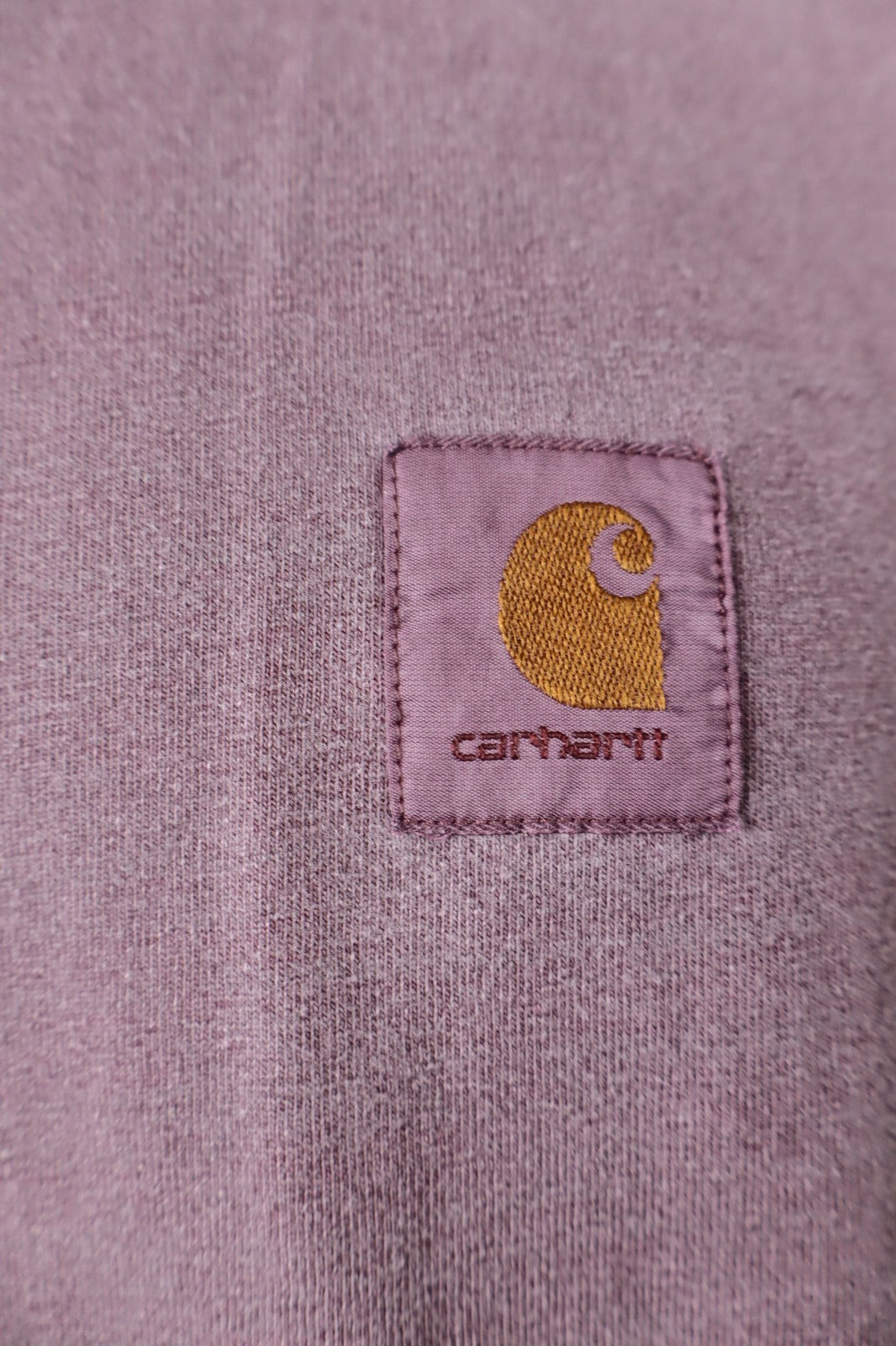 CARHARTT MAGLIA UOMO COTONE TG M MAN COTTON T-SHIRT CASUAL VINTAGE LOGO VIOLA