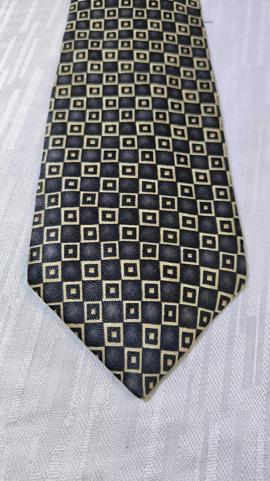 CHARLESTON TIE RACK 100% SILK TIE SETA CRAVATTA NECKTIE MADE IN ITALY