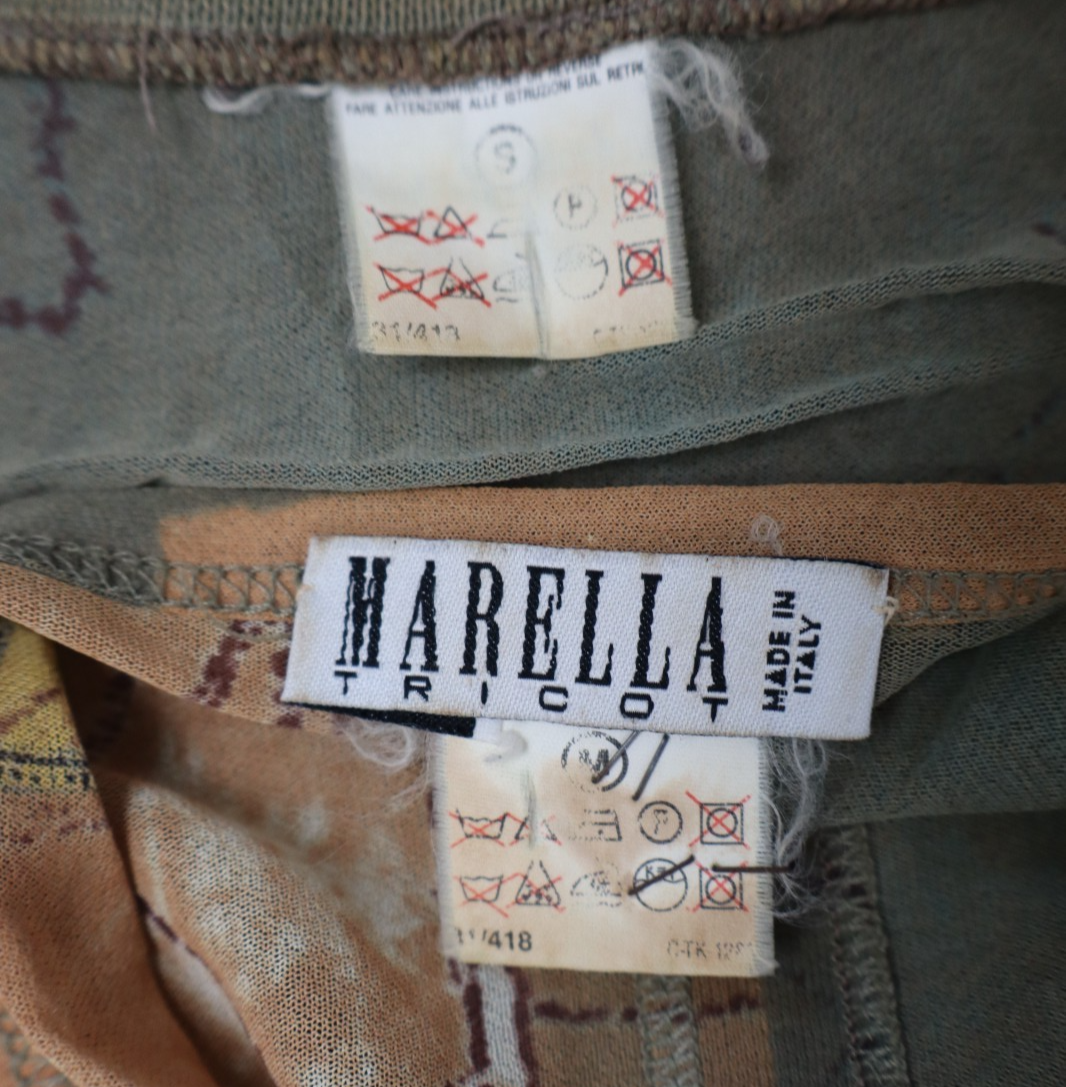 MARELLA TRICOT TWIN-SET DONNA TG. M /S WOMAN CASUAL VINTAGE MADE IN ITALY