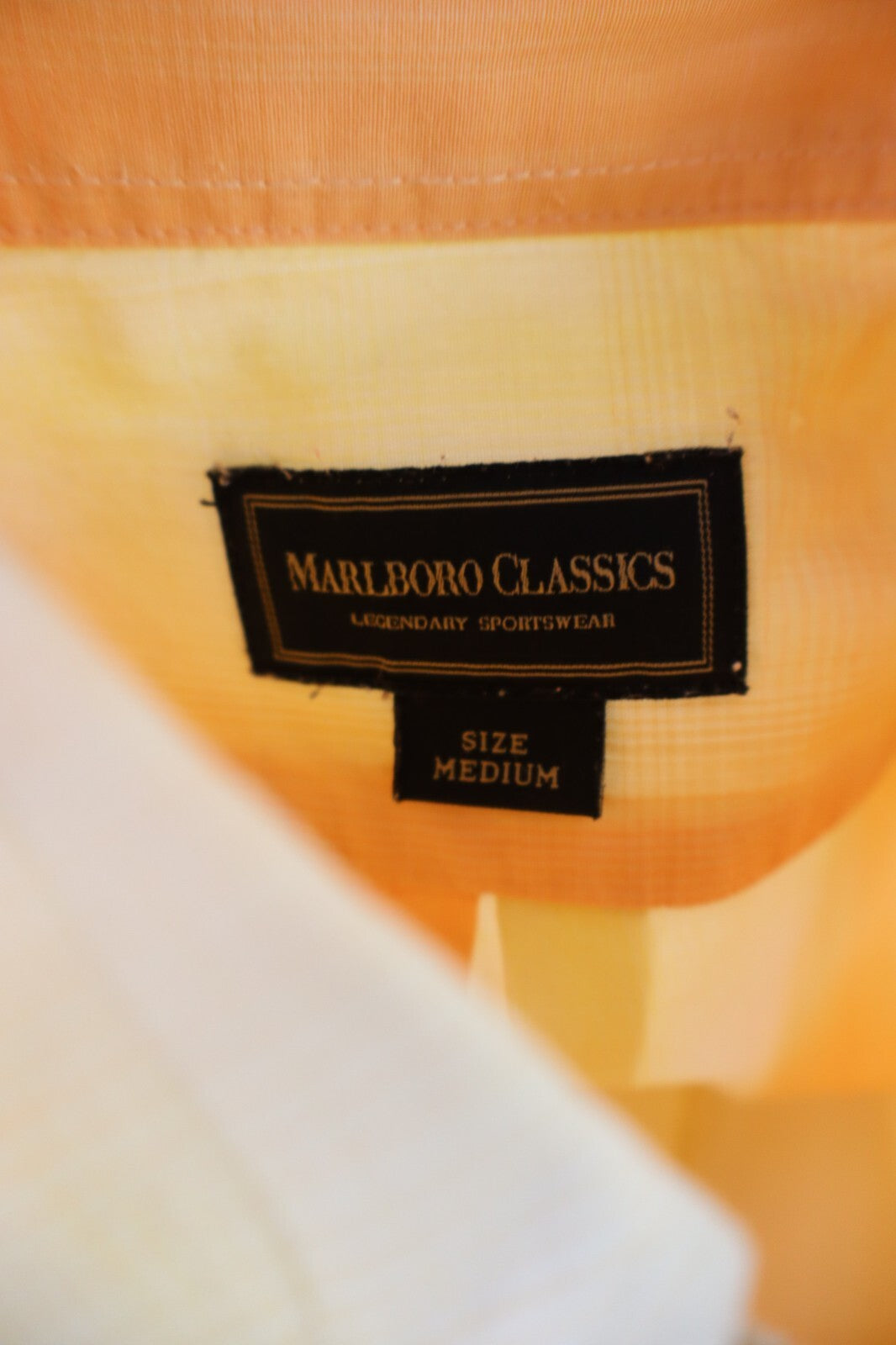 MARLBORO CLASSICS CAMICIA UOMO TG M MAN CASUAL VINTAGE SHIRT COTONE COTTON