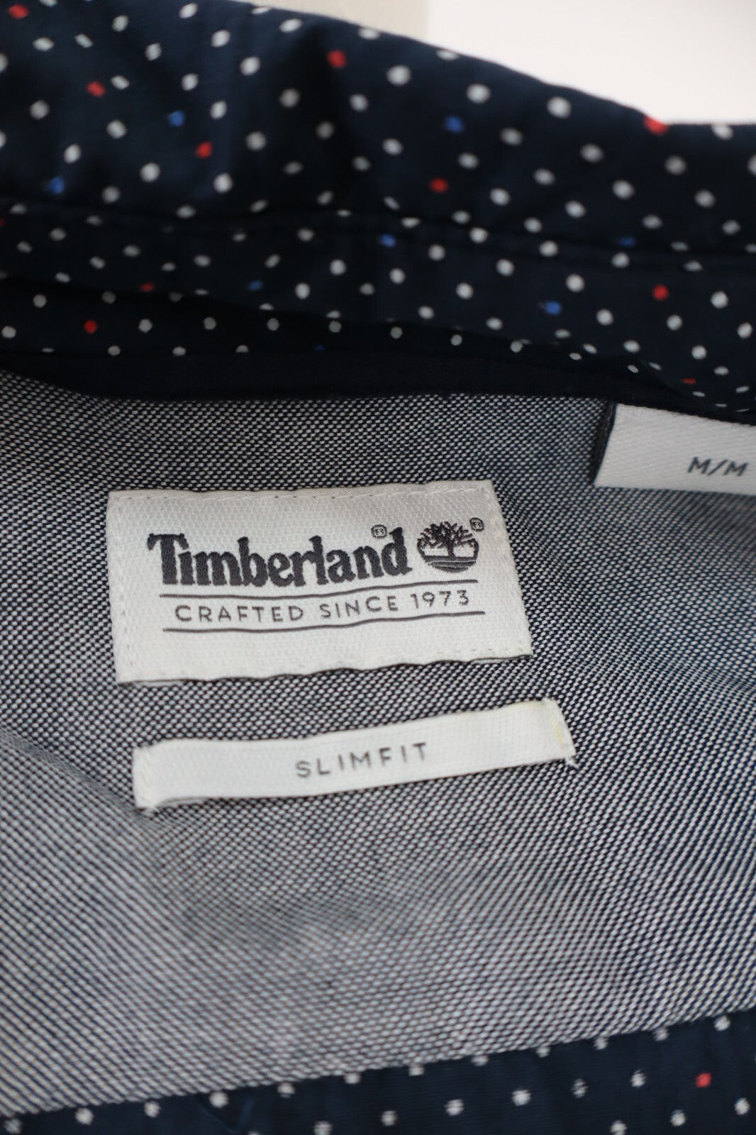 TIMBERLAND CAMICIA UOMO TG. M MAN CASUAL VINTAGE SHIRT COTONE COTTON