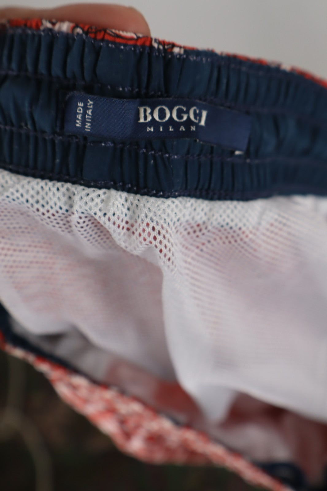 BOGGI MILANO COSTUME PANTALONCINO MARE UOMO TG M MAN SWIMSUIT VINTAGE CASUAL