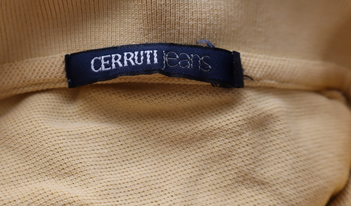 CERRUTI JEANS POLO SMANICATA DONNA MAGLIA COTONE TG M WOMAN SHIRT CASUAL VINTAGE