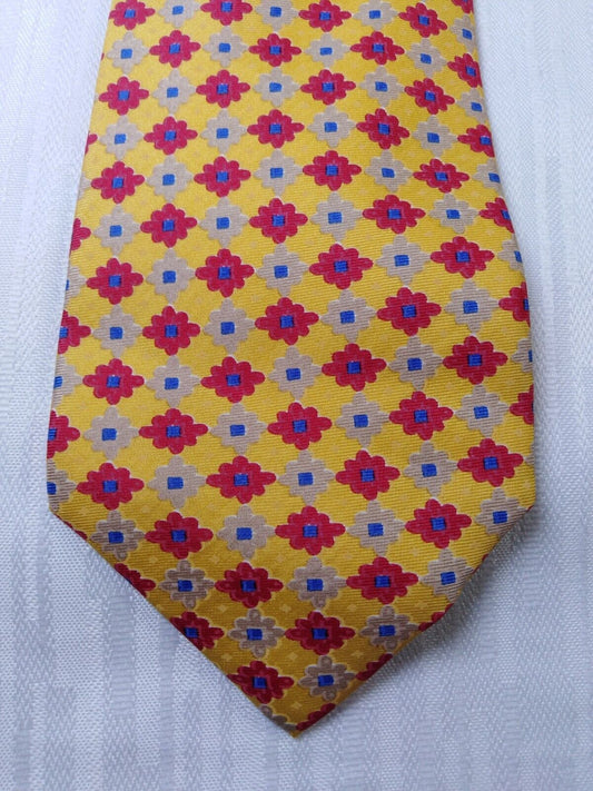 GIANFRANCO FERRE' 100% SETA SILK TIE CRAVATTA NECKTIE ITALY VINTAGE CLASSIC UOMO