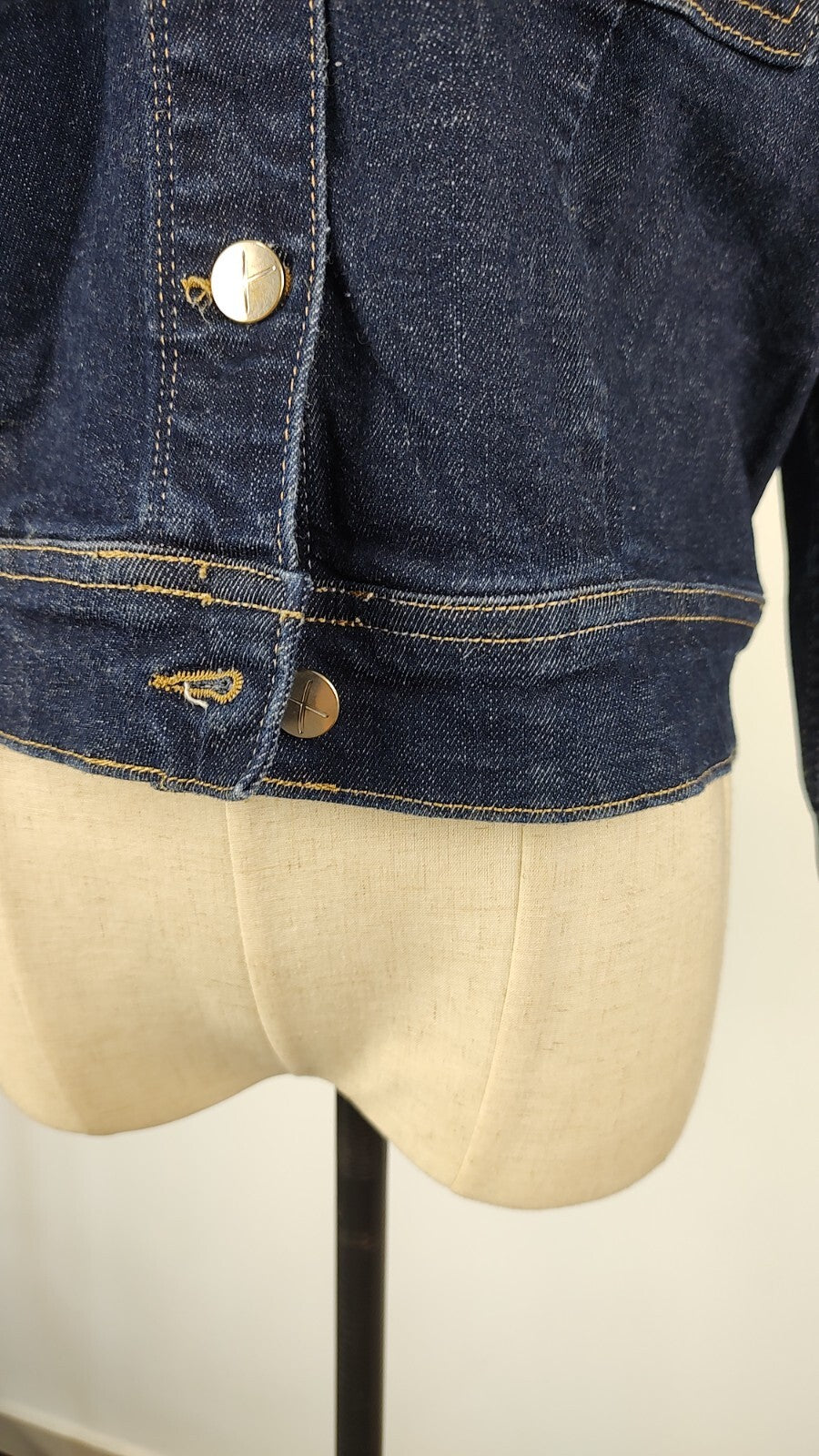 PEPE JEANS PER DUA LIPA GIUBBINO DONNA Tg. M WOMAN CASUAL JACKET COTONE DENIM