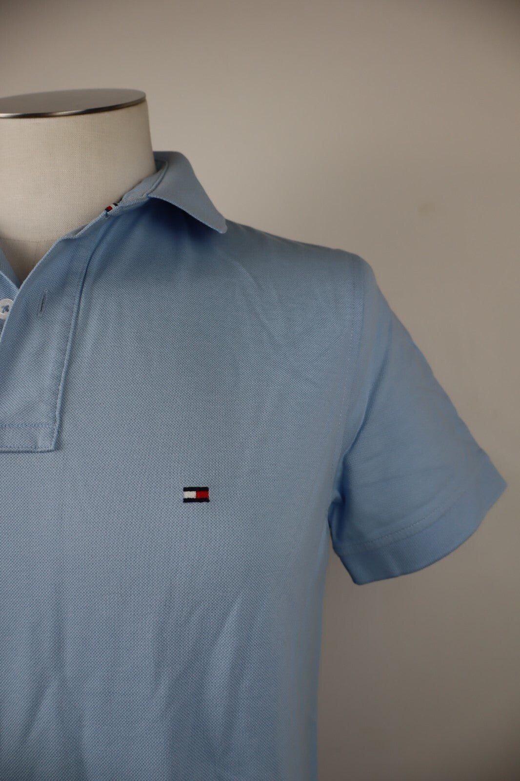 TOMMY HILFIGER POLO MAGLIA UOMO TG S MAN T-SHIRT CASUAL VINTAGE COTONE COTTON