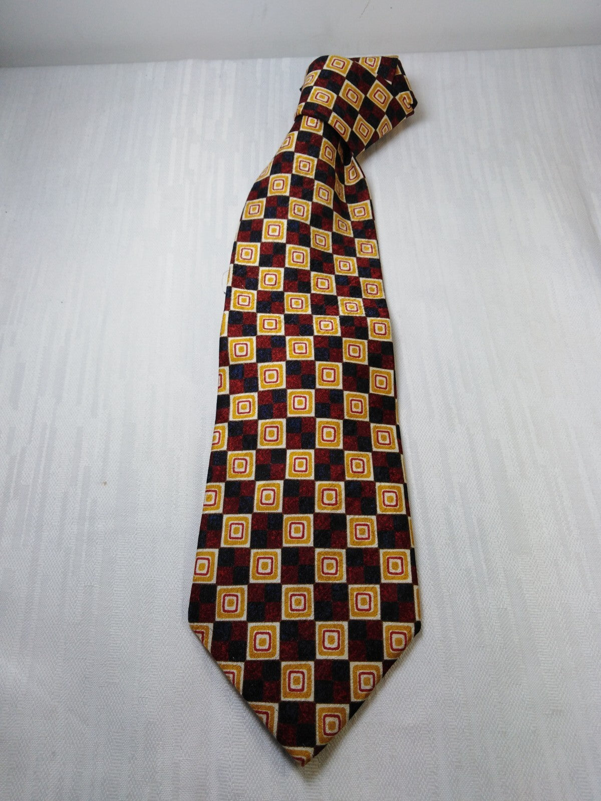 PACO RABANNE 100% SILK TIE SETA CRAVATTA NECKTIE MADE IN ITALY CLASSIC