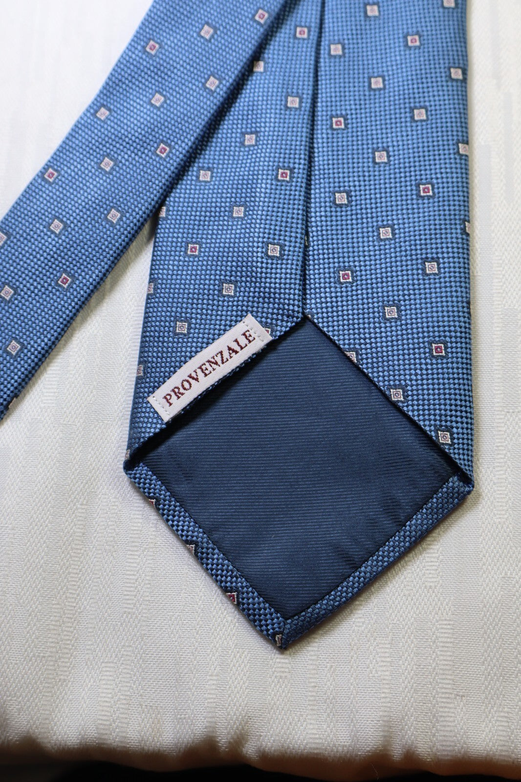 PROVENZALE 100%  SILK TIE SETA CRAVATTA NECKTIE MADE IN ITALY