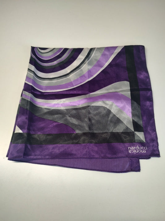 MONICA NARDUCCI FOULARD SCARVES SCARF SQUARE MADE ITALY VINTAGE