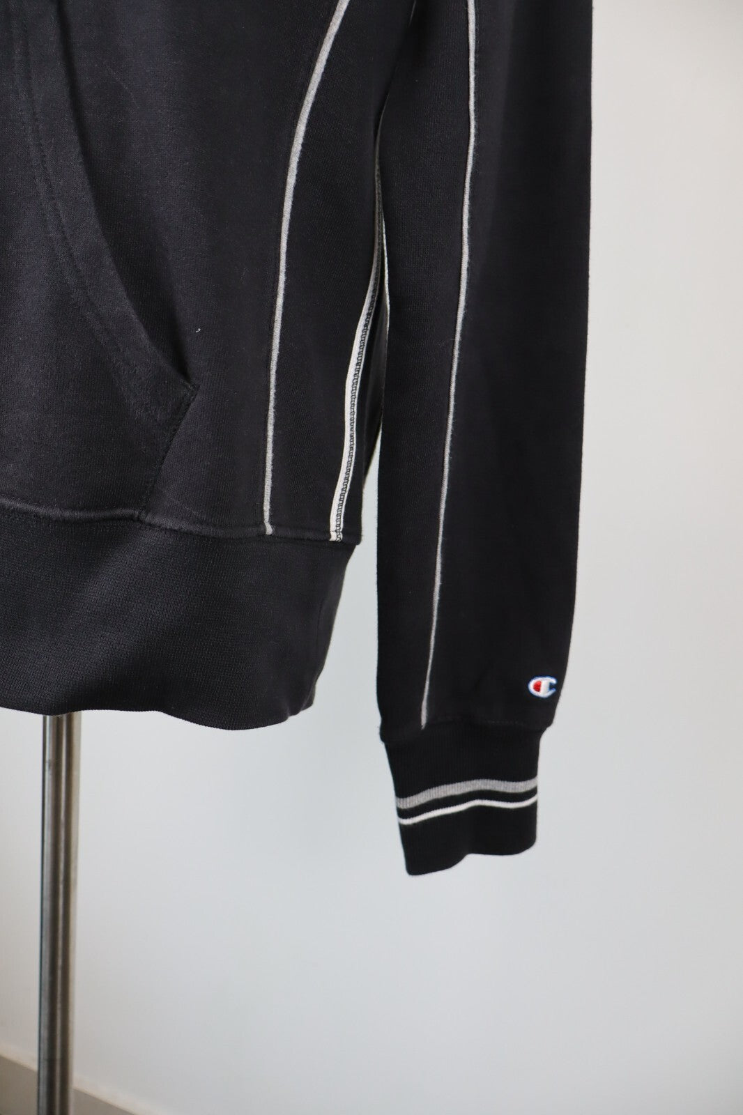 CHAMPION FELPA CAPPUCCIO UOMO Tg XL MAN CASUAL VINTAGE SWEATSHIRT CASUAL COTONE