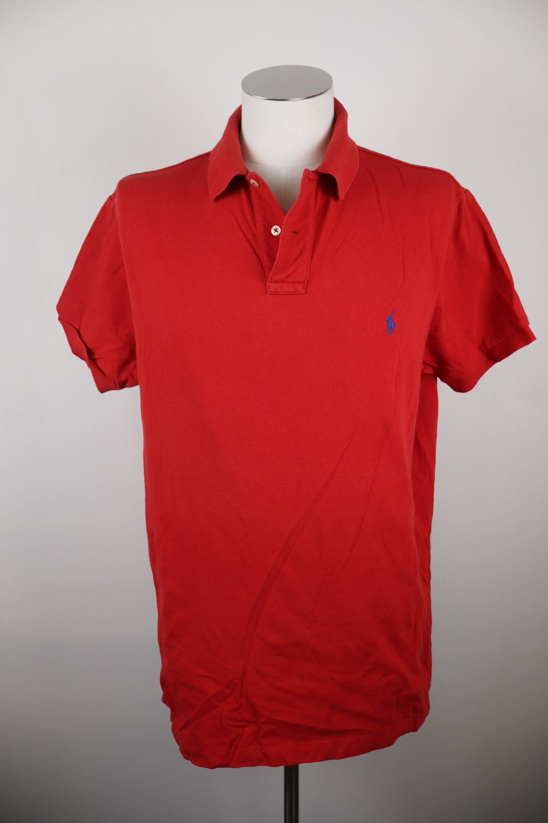 RALPH LAUREN MAGLIA POLO UOMO COTONE TG XL MAN COTTON SHIRT CASUAL VINTAGE LOGO