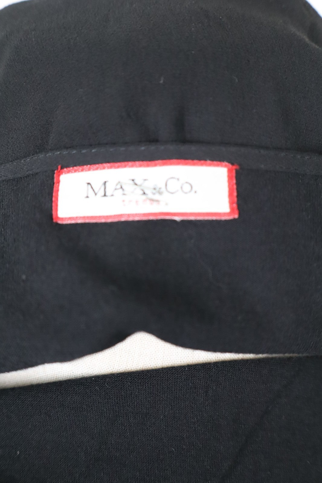 MAX&CO VESTITO DONNA TG 46 WOMAN CASUAL VINTAGE DRESS ABITO SETA