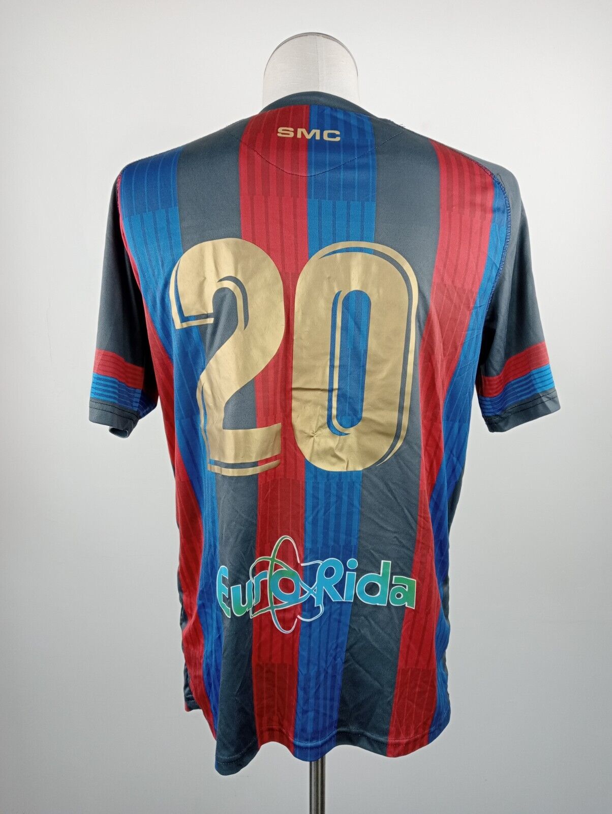 MEDUSA SAN MARZANO N 20 MAGLIA CALCIO TRIKOT UOMO Tg L SOCCER JERSEY VINTAGE