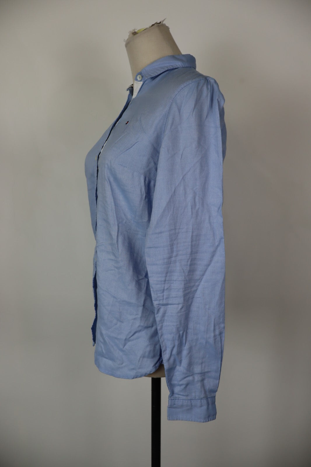 TOMMY HILFIGER CAMICIA DONNA TG. 4 WOMAN SHIRT CASUAL VINTAGE COTONE
