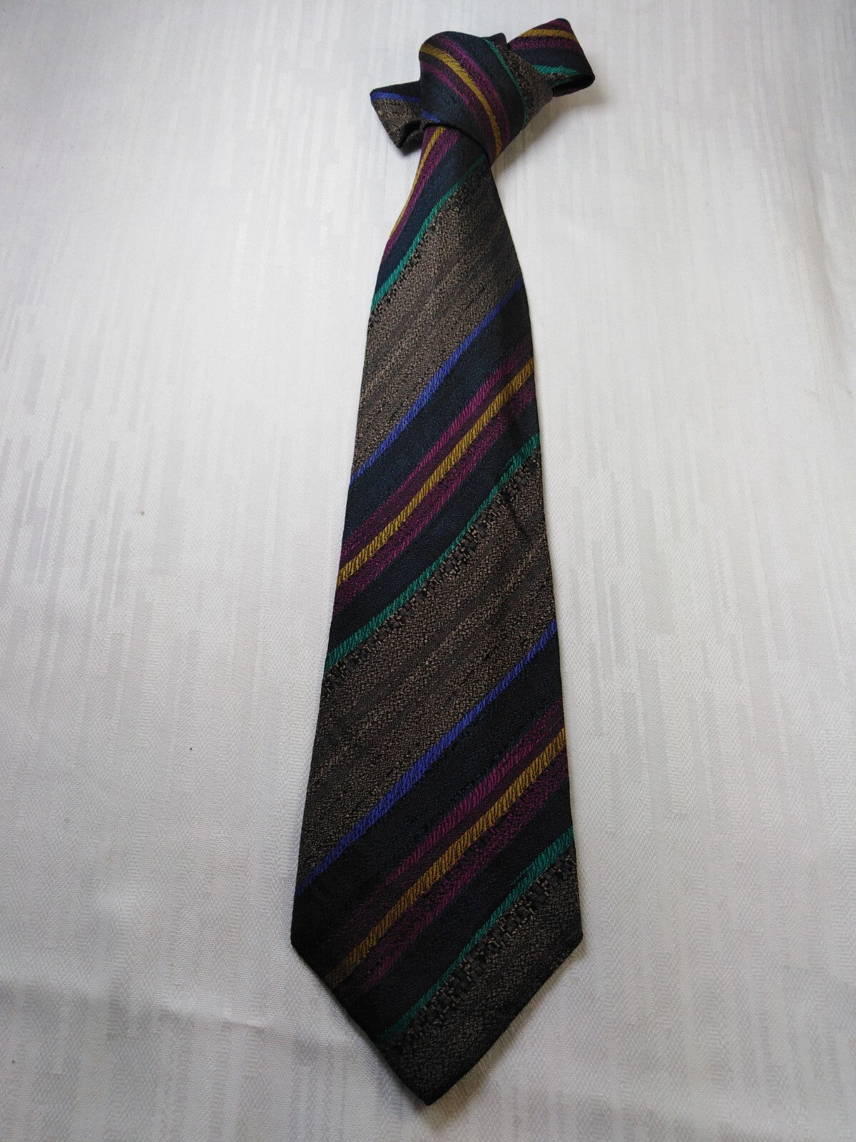 ENRICO COVERI 100% SILK TIE SETA CRAVATTA NECKTIE MADE IN ITALY CLASSIC
