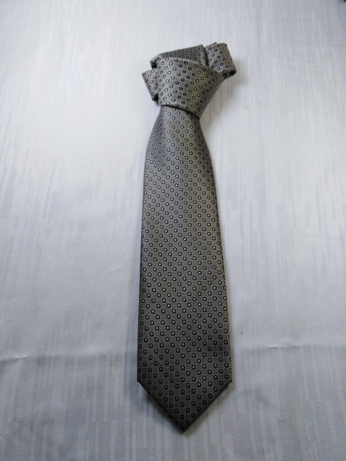 GIORGIO MARIANI 100% SETA SILK TIE CRAVATTA NECKTIE ITALY VINTAGE SELF TIPPED