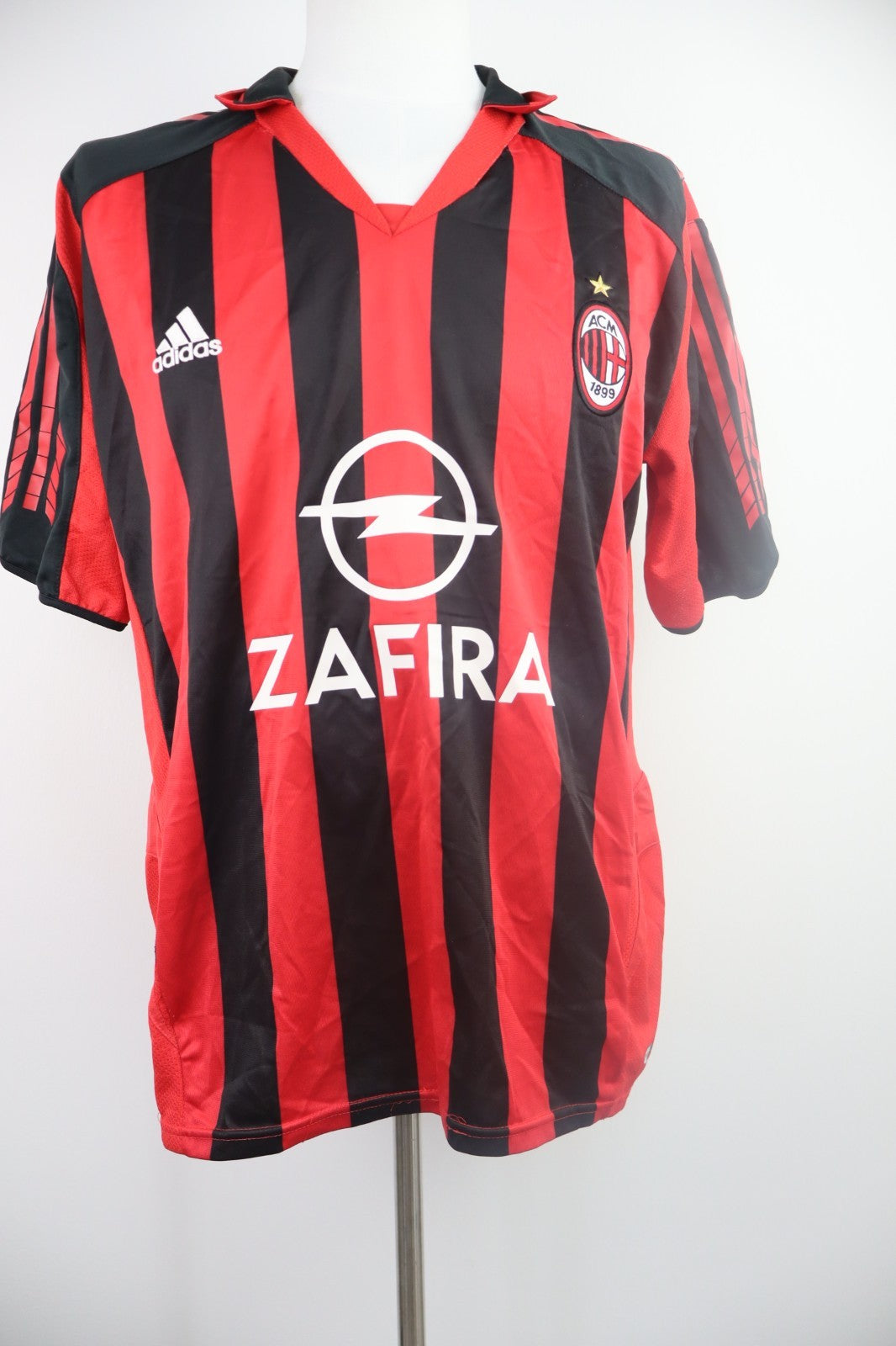 ADIDAS MILAN MAGLIA CALCIO UOMO Tg XL SOCCER T-SHIRT JERSEY TRIKOT VINTAGE 05/06