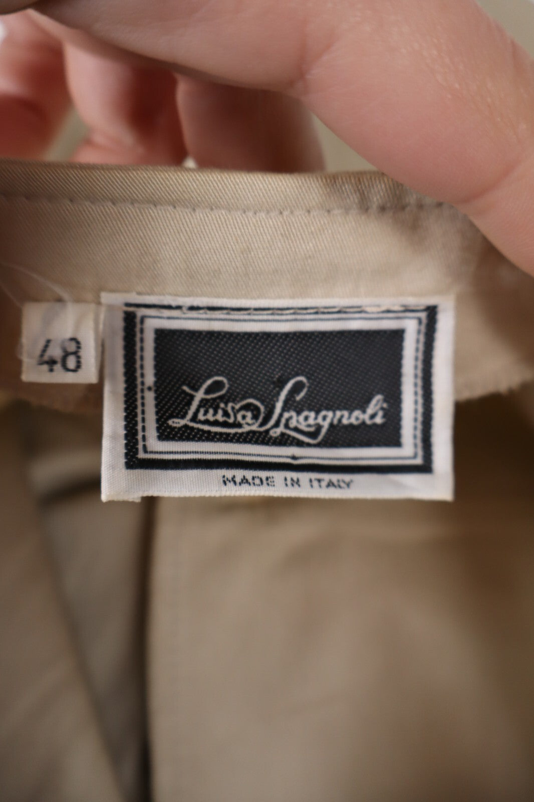 LUISA SPAGNOLI BLAZER GIACCA DONNA Tg 48 WOMAN CASUAL VINTAGE JACKET