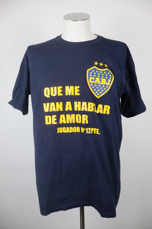 CABJ ARGENTINA MAGLIA UOMO TG 2XL MAN T-SHIRT CASUAL VINTAGE COTONE COTTON