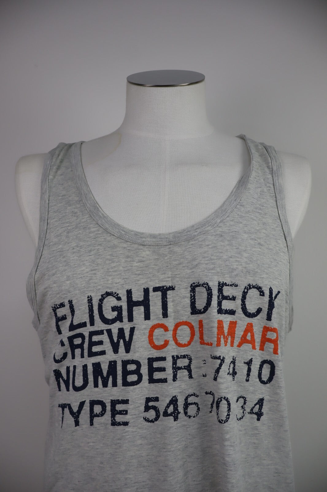 COLMAR CANOTTA UOMO COTONE MAGLIA TOP TG M MAN T-SHIRT CASUAL VINTAGE COTTON