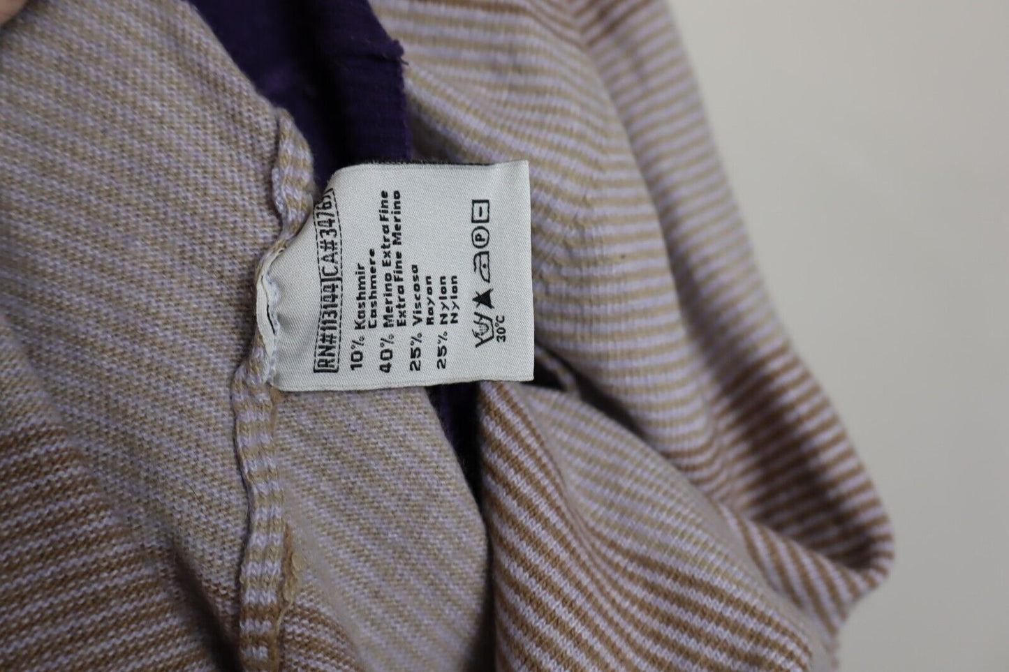 ROBE DI KAPPA MAGLIONE LANA CASHMERE UOMO XL MAGLIA MAN SWEATER CASUAL VINTAGE