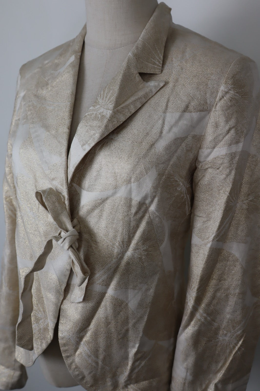 MAX MARA GIACCA BLAZER DONNA Tg 42 WOMAN VINTAGE JACKET CASUAL COTONE