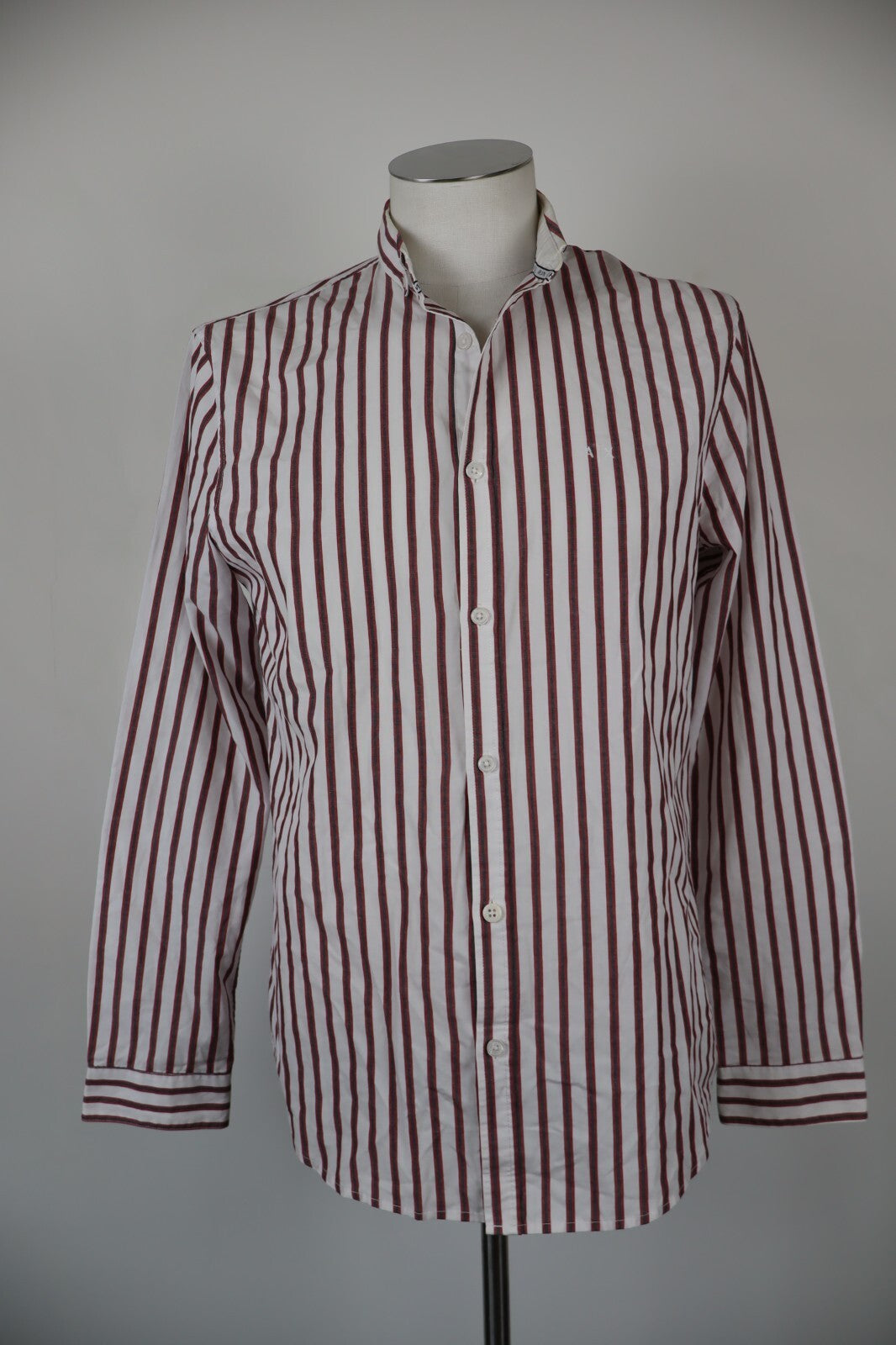 AX ARMANI EXCHANGE CAMICIA UOMO COTONE TG. M  MAN CASUAL VINTAGE SHIRT