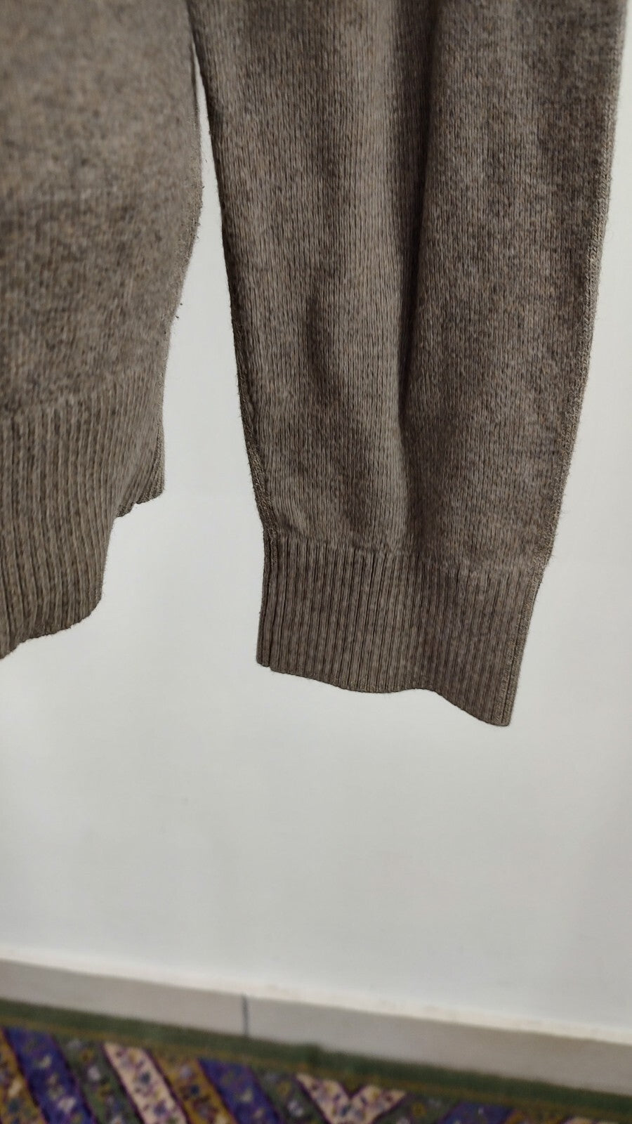 TOMMY HILFIGER  MAGLIONE COTONE CASHMERE VINTAGE UOMO Tg. M MAN SWEATER CASUAL