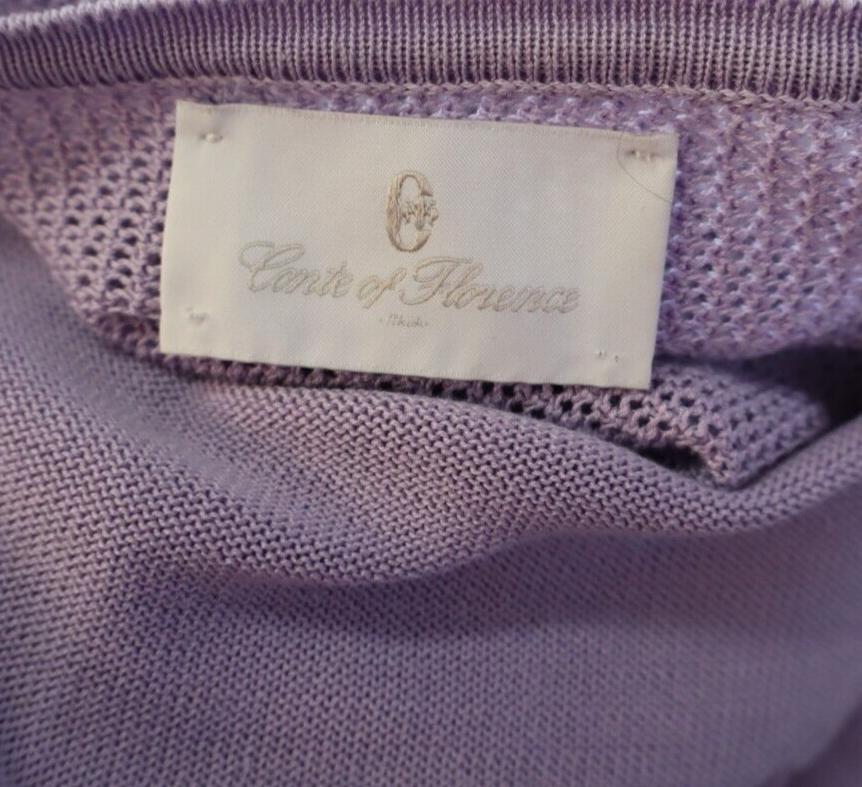 CONTE OF FLORENCE MAGLIA DONNA TG. XL WOMAN CASUAL VINTAGE T-SHIRT COTONE