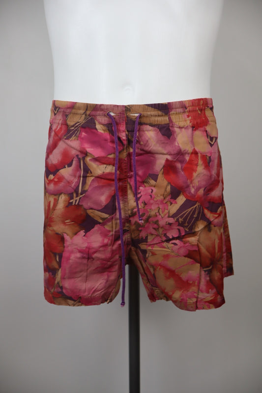 TRUSSARDI COSTUME PANTALONCINO MARE UOMO TG 48 MEN SWIMSUIT VINTAGE CASUAL LOGO
