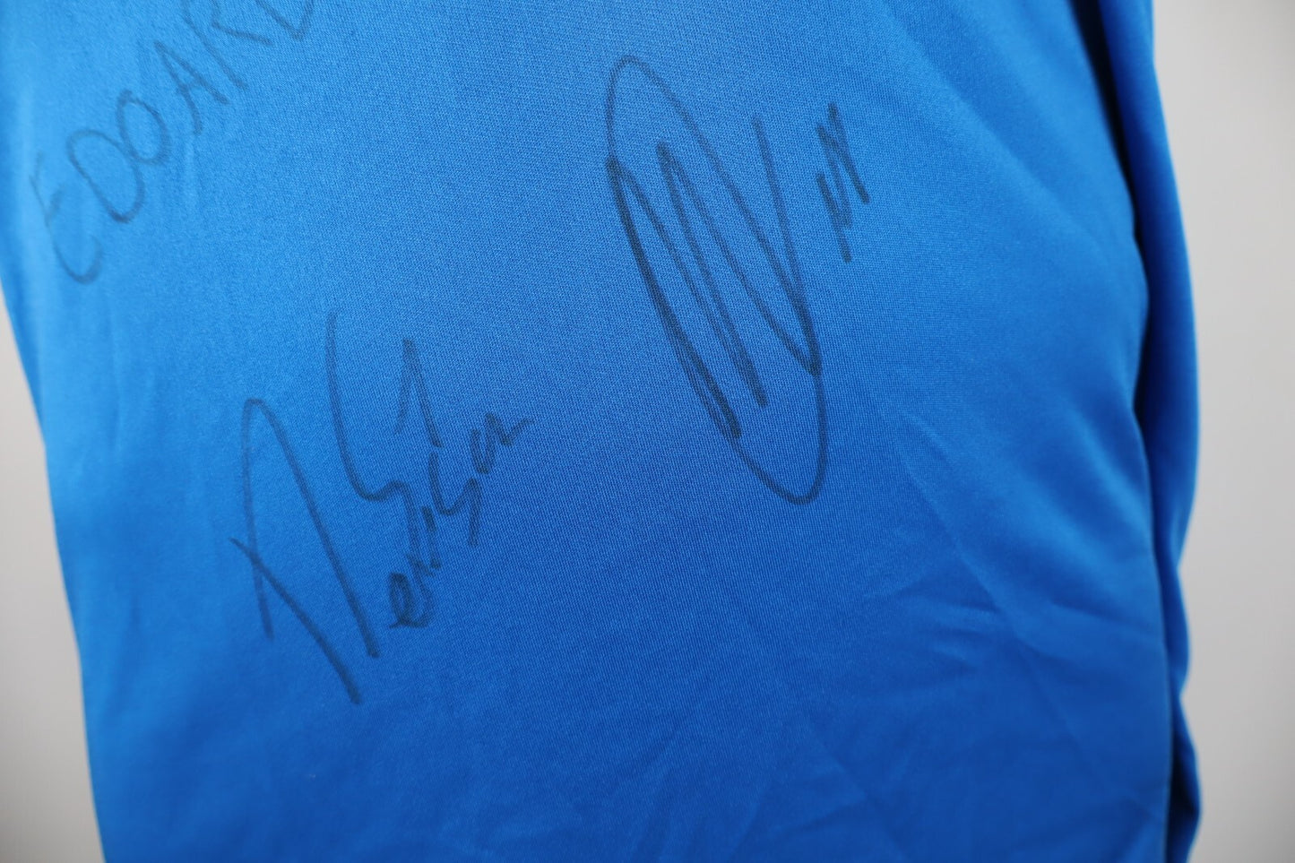 ASICS EMPOLI FC MAGLIA CALCIO UOMO Tg L SOCCER JERSEY SPORT VINTAGE AUTOGRAFATA