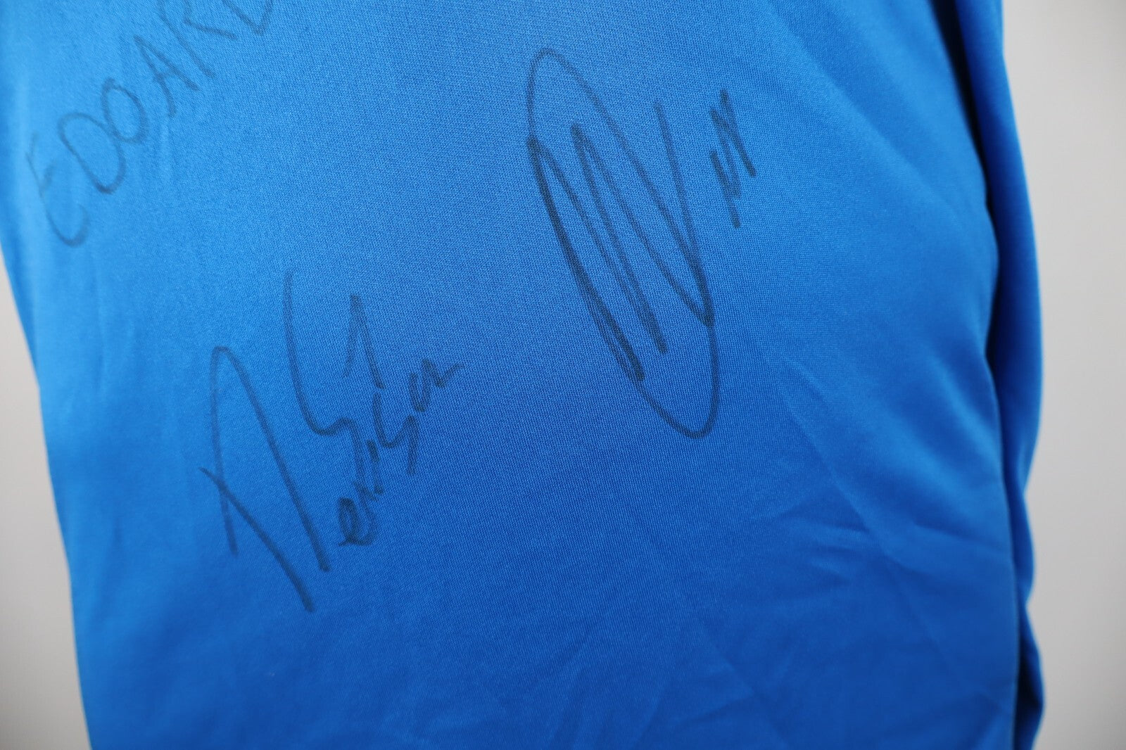 ASICS EMPOLI FC MAGLIA CALCIO UOMO Tg L SOCCER JERSEY SPORT VINTAGE AUTOGRAFATA