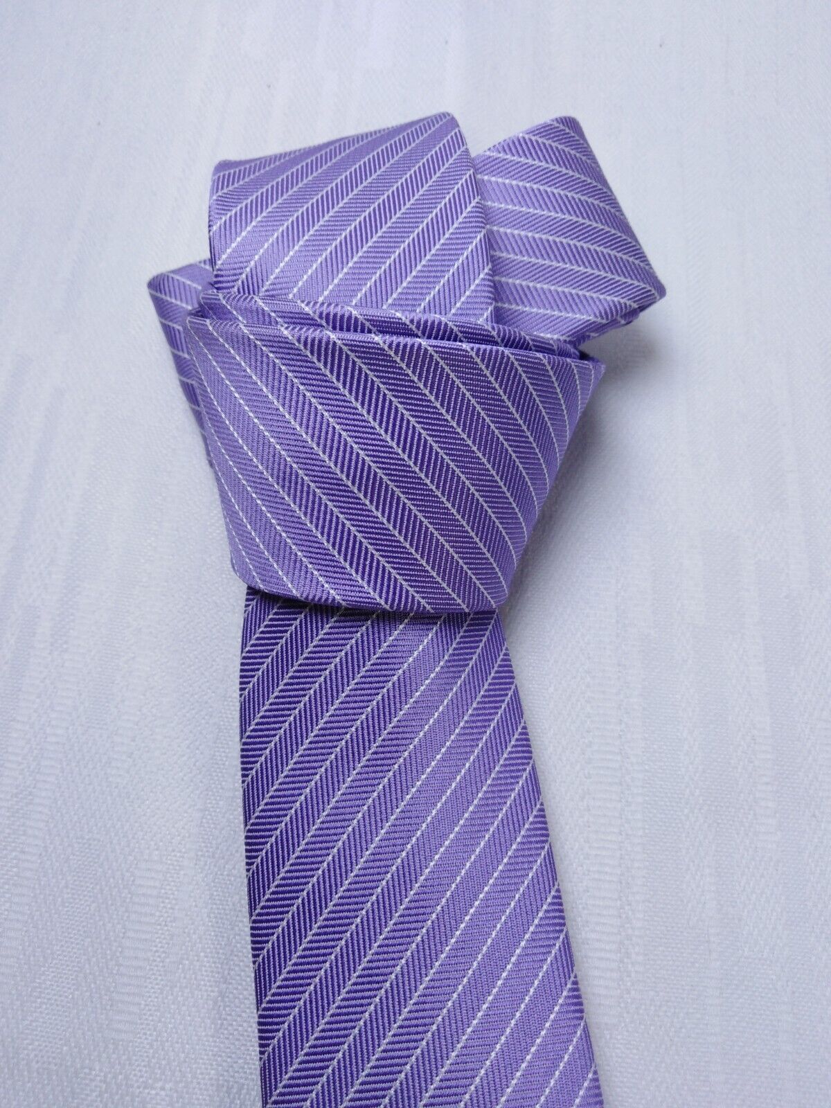 PROVENZALE NAPOLI  SILK TIE SETA CRAVATTA NECKTIE ITALY SELF TIPPED