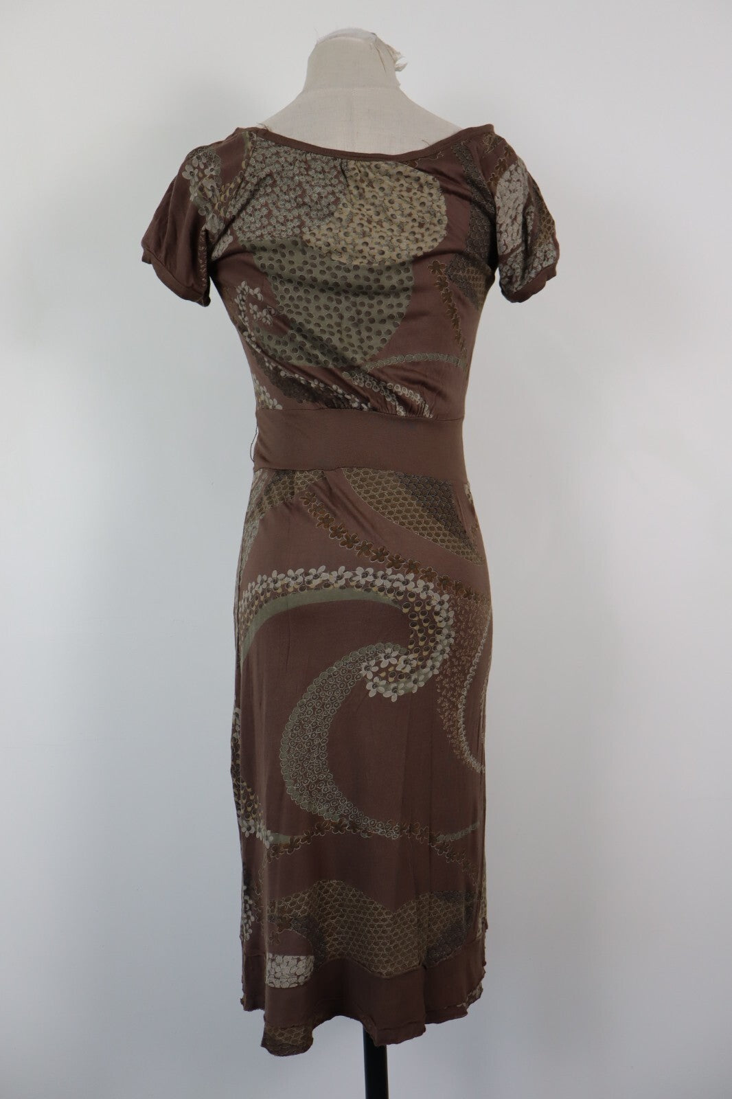 DESIGUAL VESTITO DONNA TG. M WOMAN CASUAL VINTAGE DRESS ITALIA