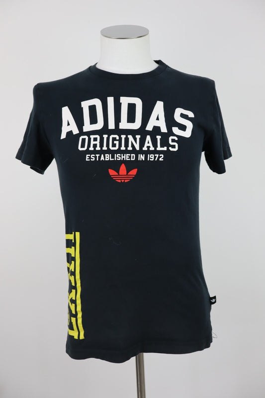 ADIDAS MAGLIA UOMO COTONE TG S MAN COTTON T-SHIRT CASUAL VINTAGE