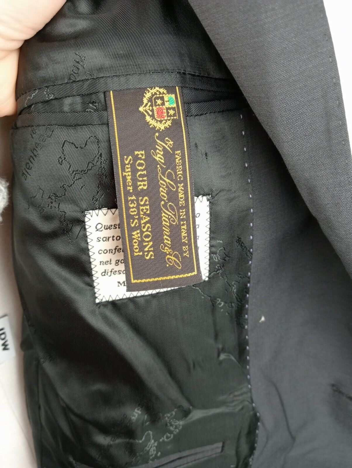 ING LORO PIANA PER DI PASQUALE BLAZER GIACCA LANA WOOL UOMO 58 JACKET VINTAGE