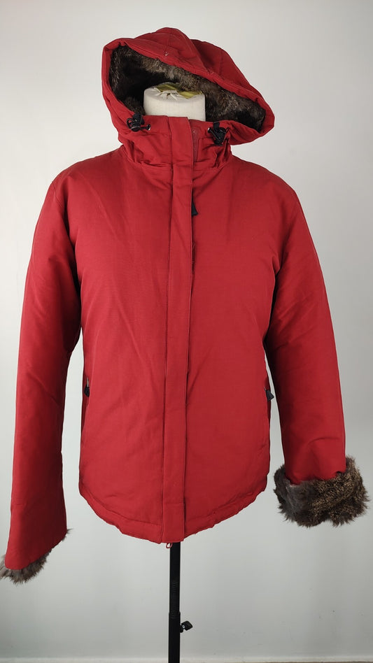 BEST COMPANY GIUBBINO DONNA Tg. M WOMAN CASUAL JACKET VINTAGE IMPERMEABILE