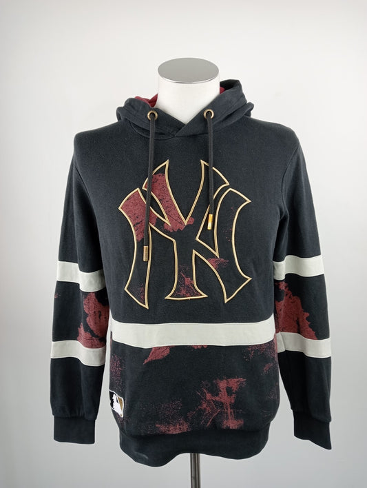 MAJESTIC BASEBALL NEW YORK FELPA UOMO Tg XS MAN SPORT  SWEATSHIRT CASUAL VINTAGE