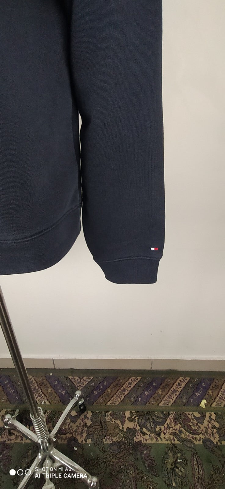 TOMMY HILFIGER FELPA UOMO Tg S MAN CASUAL VINTAGE SWEATSHIRT CASUAL