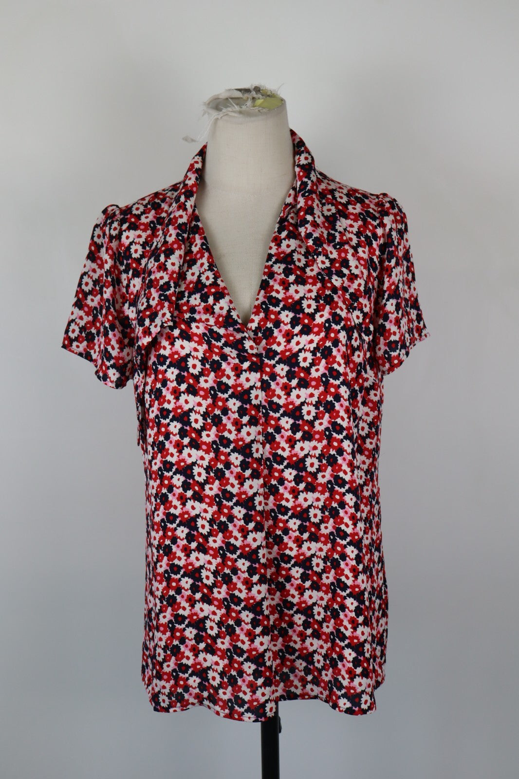 MICHAEL KORS MAGLIA DONNA TG. M WOMAN CASUAL VINTAGE T-SHIRT SETA