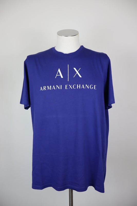 AX ARMANI EXCHANGE MAGLIA UOMO COTONE 2XL SLIM MAN COTTON T-SHIRT CASUAL VINTAGE