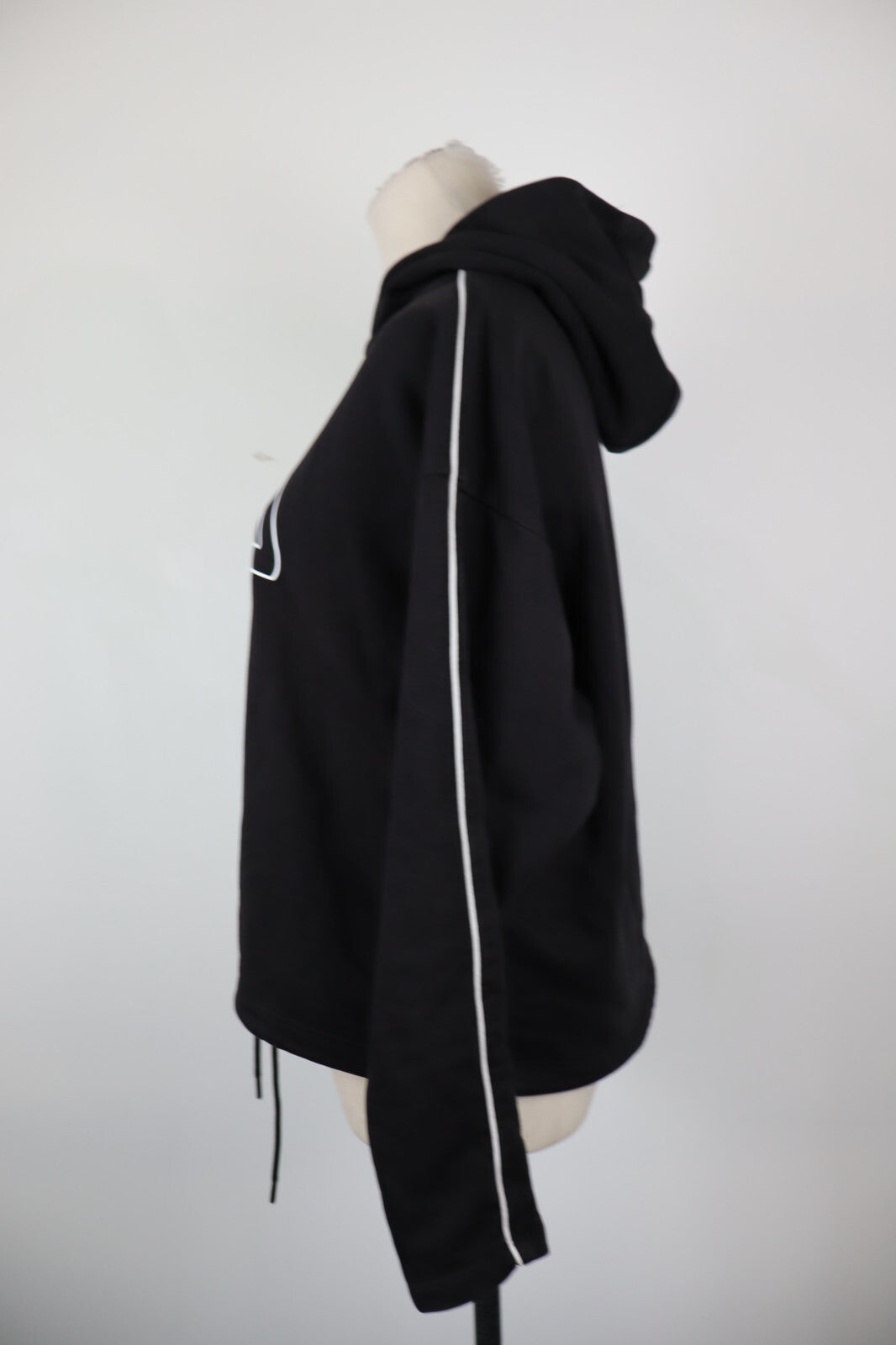 FILA FELPA CON CAPPUCCIO DONNA Tg S WOMAN CASUAL VINTAGE SWEATSHIRT COTONE