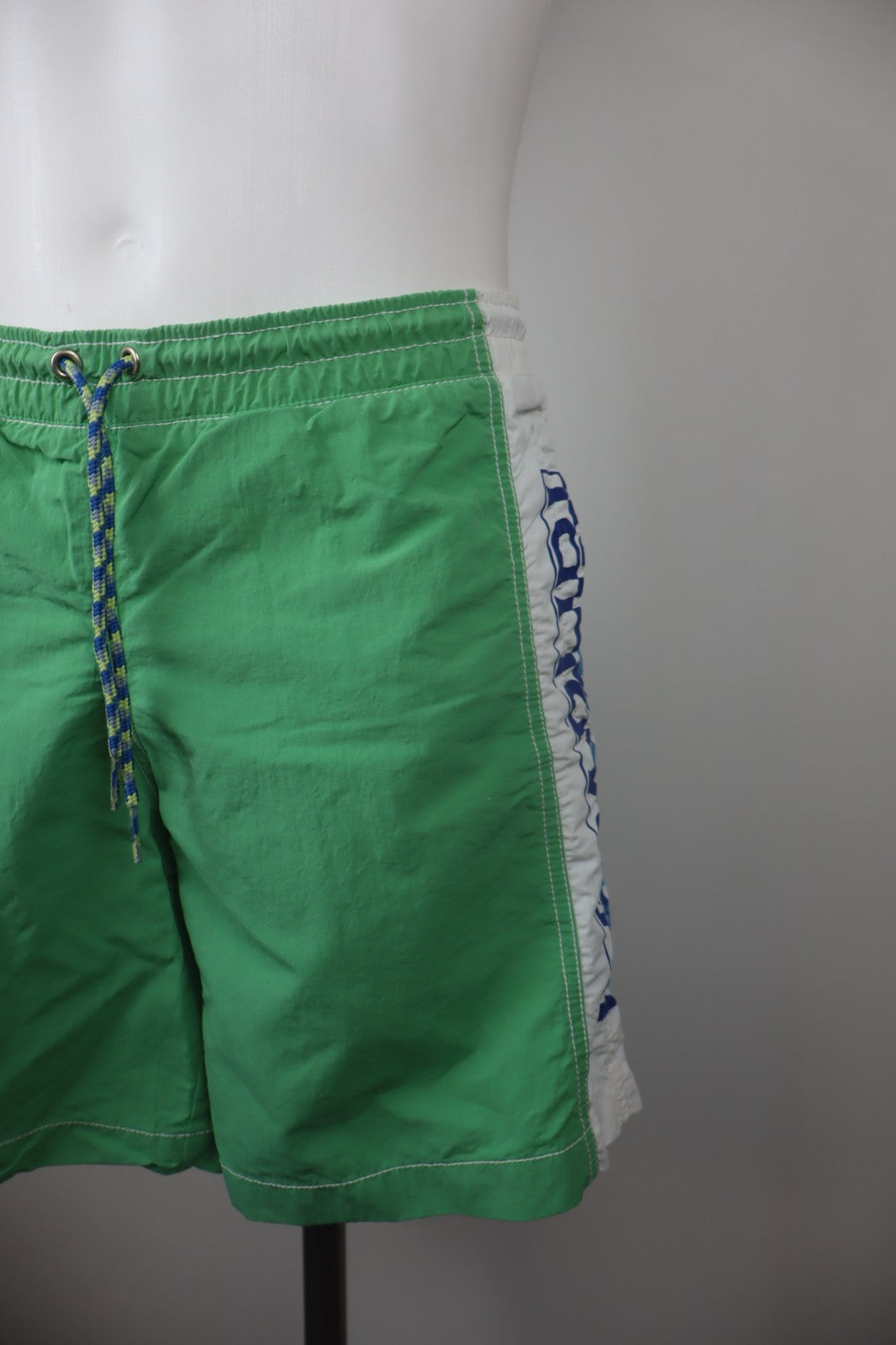NAPAPIJRI COSTUME PANTALONCINO MARE UOMO TG L MEN SWIMSUIT VINTAGE CASUAL VERDE