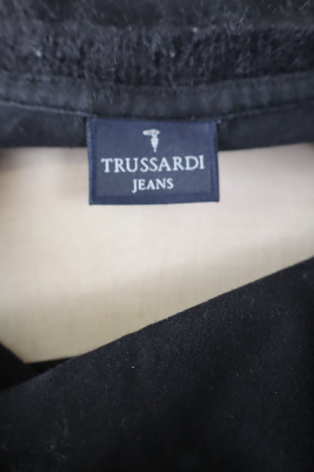 TRUSSARDI JEANS MAGLIA DONNA TG. XL WOMAN CASUAL VINTAGE T-SHIRT TOP COTONE