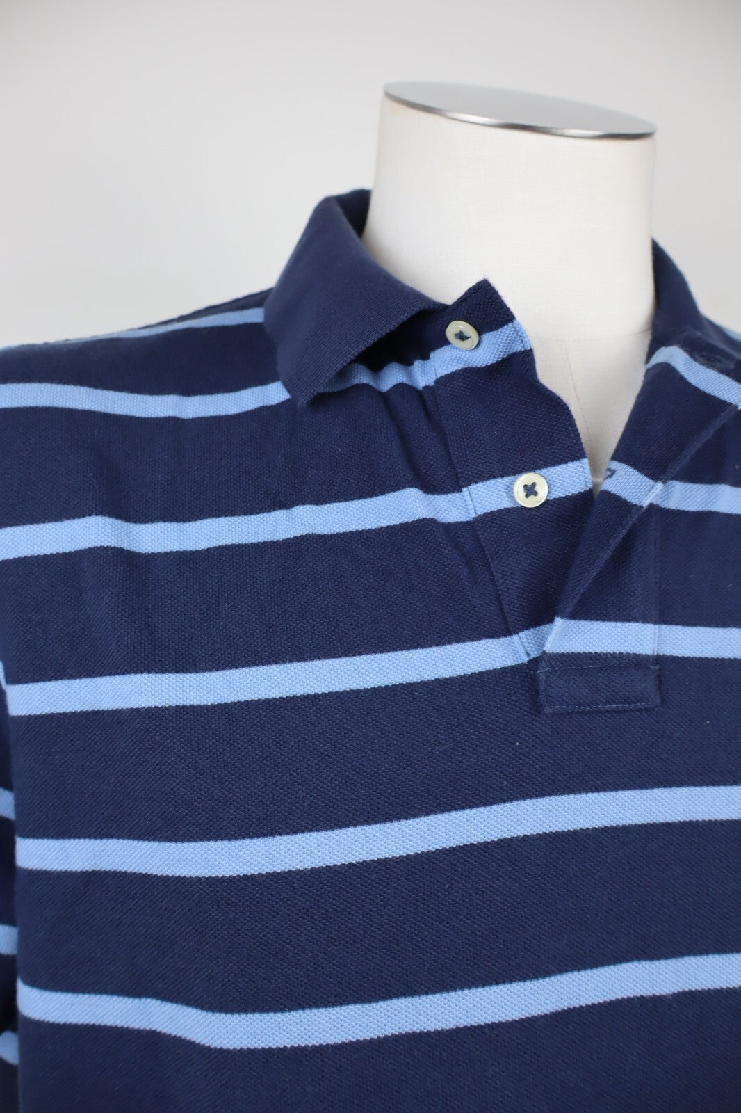 RALPH LAUREN POLO MAGLIA UOMO L MAN CASUAL VINTAGE T-SHIRT COTONE COTTON LOGO