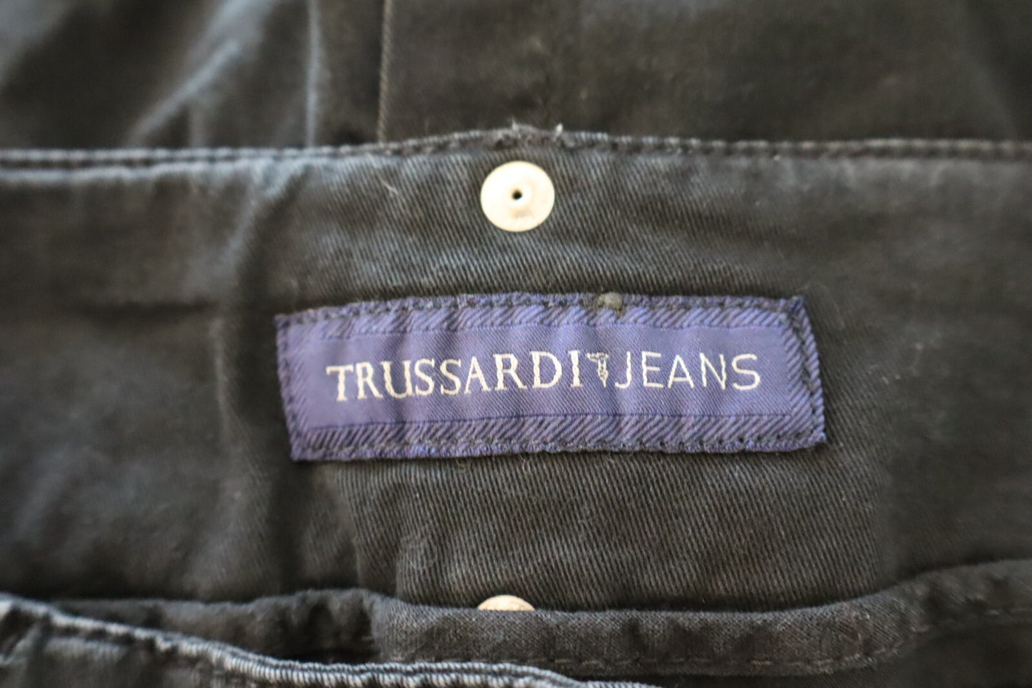 TRUSSARDI JEANS GONNA DONNA WOMAN SKIRT Tg. 44 CASUAL VINTAGE COTONE