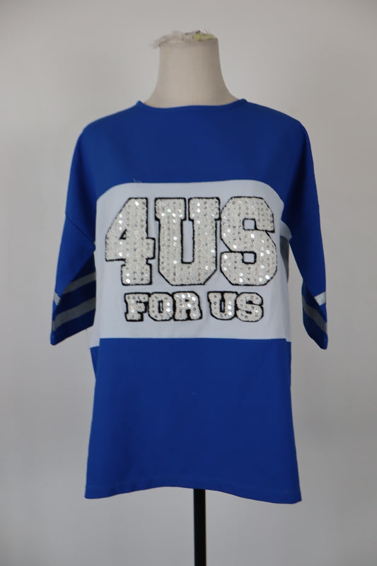 4US CESARE PACIOTTI MAGLIA DONNA TG. M WOMAN CASUAL VINTAGE T-SHIRT
