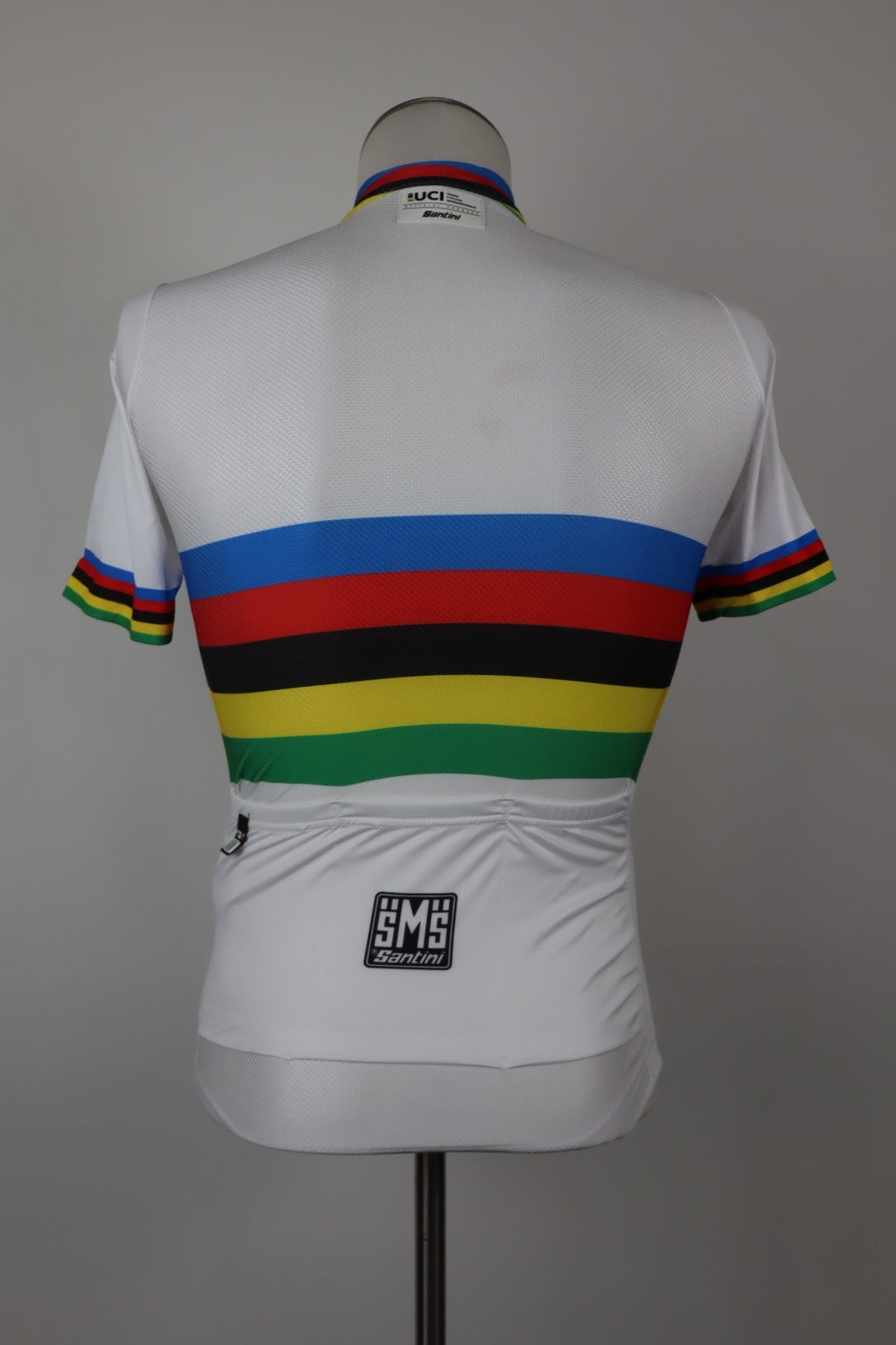 SMS SANTINI WORLD CHAMPION MAGLIA CICLISMO UOMO TG. S  MAN T-SHIRT SPORT BIKE